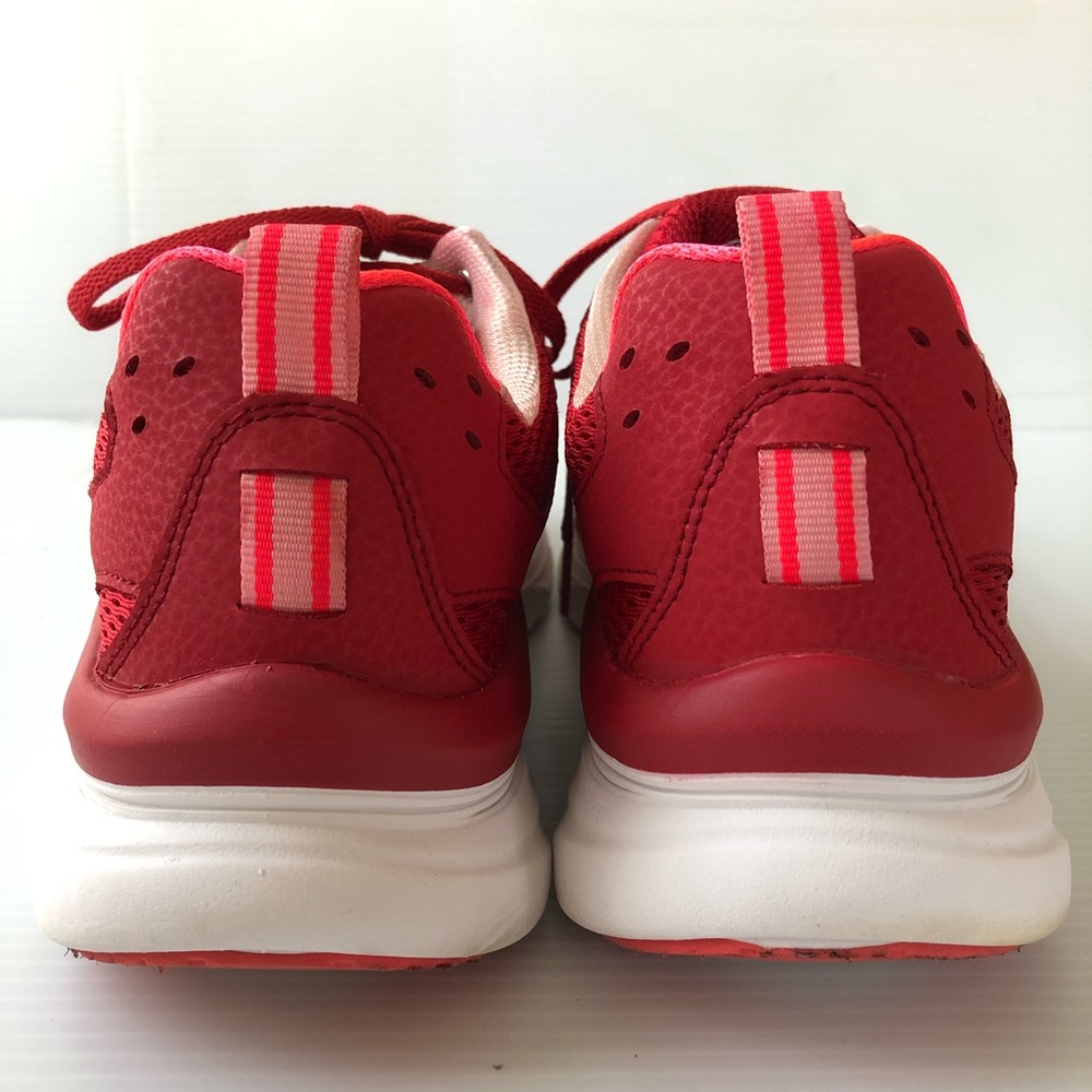 Skechers Women D’Lux Walker Red Sneakers size 9.5 - Picture 4 of 16
